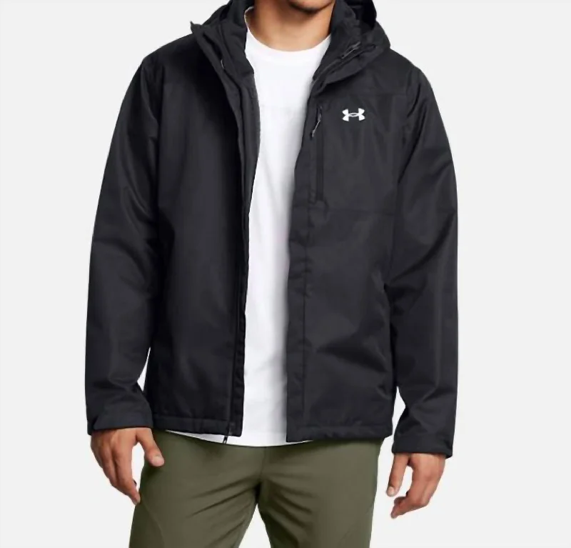 Tailored men jackets to pair with formal trousers for business meetings Men coats with a drawstring waist for a customizable fit Porter 3 In 1 Jacket In Black Tailored men jackets to pair with formal trousers for business meetings Men coats with a drawstring waist for a customizable fit Porter 3 In 1 Jacket In Black