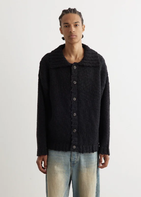 Plus - size men jackets with adjustable drawstrings for a comfortable fit Men coats with a wind - resistant outer layer for blustery weather Oversized Wool Cardigan Plus - size men jackets with adjustable drawstrings for a comfortable fit Men coats with a wind - resistant outer layer for blustery weather Oversized Wool Cardigan
