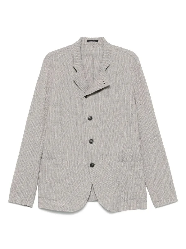 Plus - size men jackets with adjustable drawstrings for a comfortable fit Men coats with a wind - resistant outer layer for blustery weather Emporio Armani Men's Jackets Plus - size men jackets with adjustable drawstrings for a comfortable fit Men coats with a wind - resistant outer layer for blustery weather Emporio Armani Men's Jackets