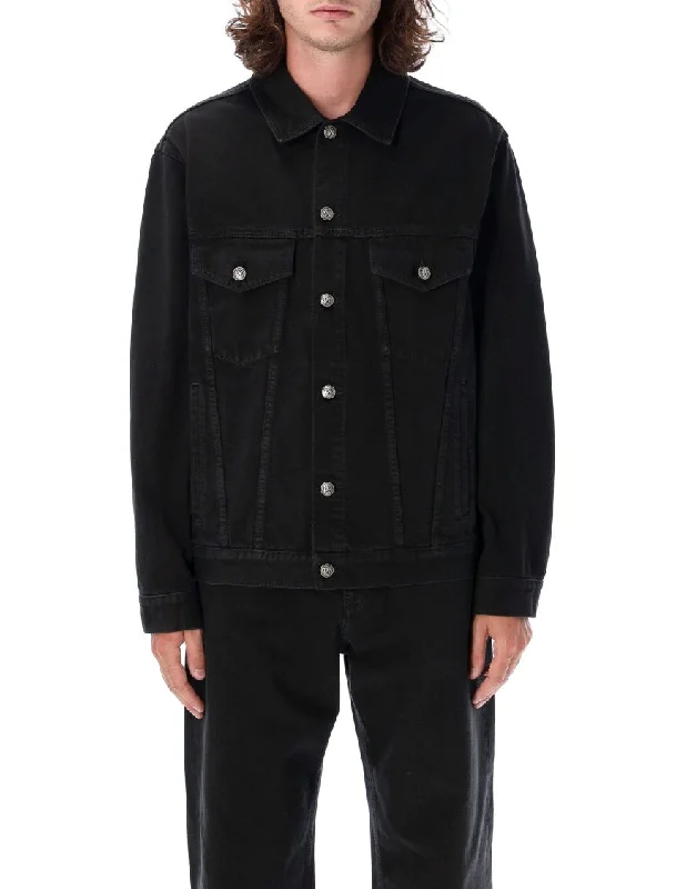 Corduroy men jackets in earthy tones for a rustic charm Men coats with a water - resistant finish for light rain and splashes Monogram Denim Jacket Corduroy men jackets in earthy tones for a rustic charm Men coats with a water - resistant finish for light rain and splashes Monogram Denim Jacket