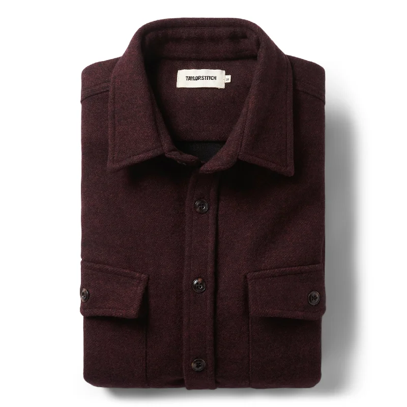 Checkered men jackets in a plaid pattern for a preppy appearance Men coats with a zip - out lining for easy cleaning and versatility The Maritime Shirt Jacket in Port Twill Checkered men jackets in a plaid pattern for a preppy appearance Men coats with a zip - out lining for easy cleaning and versatility The Maritime Shirt Jacket in Port Twill