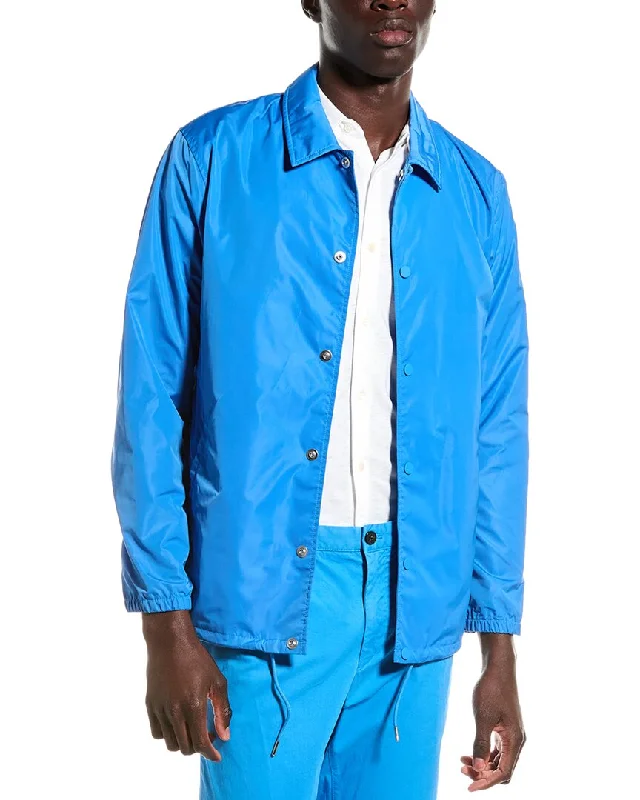 Down - filled men jackets in bright colors for winter fashion Waterproof men coats with taped seams for heavy rain and snow days Theory Classic Coach Jacket Down - filled men jackets in bright colors for winter fashion Waterproof men coats with taped seams for heavy rain and snow days Theory Classic Coach Jacket