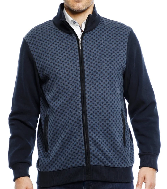Slim - fit leather men jackets with a distressed finish for a rugged look Stylish men coats with a double - breasted design for a formal look Indigo Knit Zip Up Slim - fit leather men jackets with a distressed finish for a rugged look Stylish men coats with a double - breasted design for a formal look Indigo Knit Zip Up