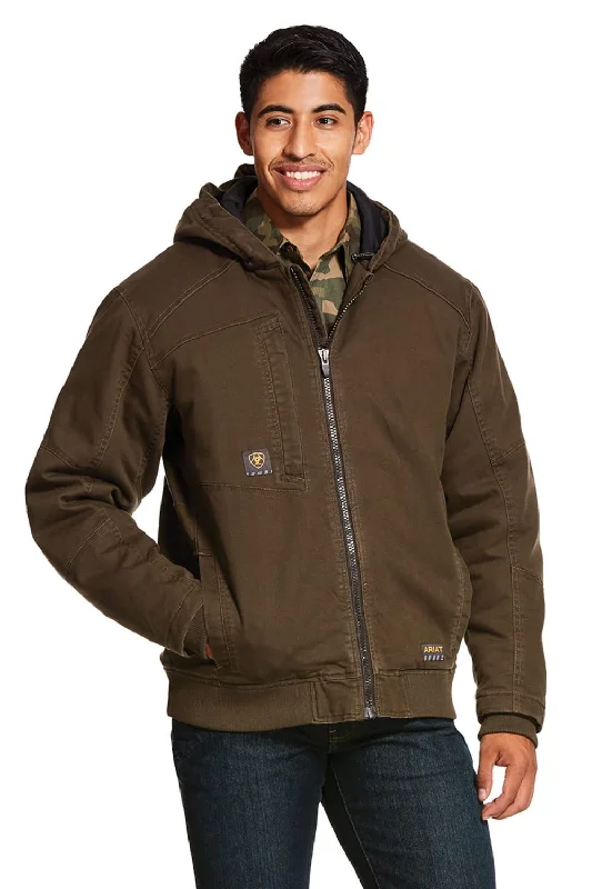 Men jackets with a built - in hood that can be stowed away when not in use Men coats with a hooded design for added protection against the elements Ariat Mens Rebar Washed DuraCanvas Insulated Jacket Men jackets with a built - in hood that can be stowed away when not in use Men coats with a hooded design for added protection against the elements Ariat Mens Rebar Washed DuraCanvas Insulated Jacket