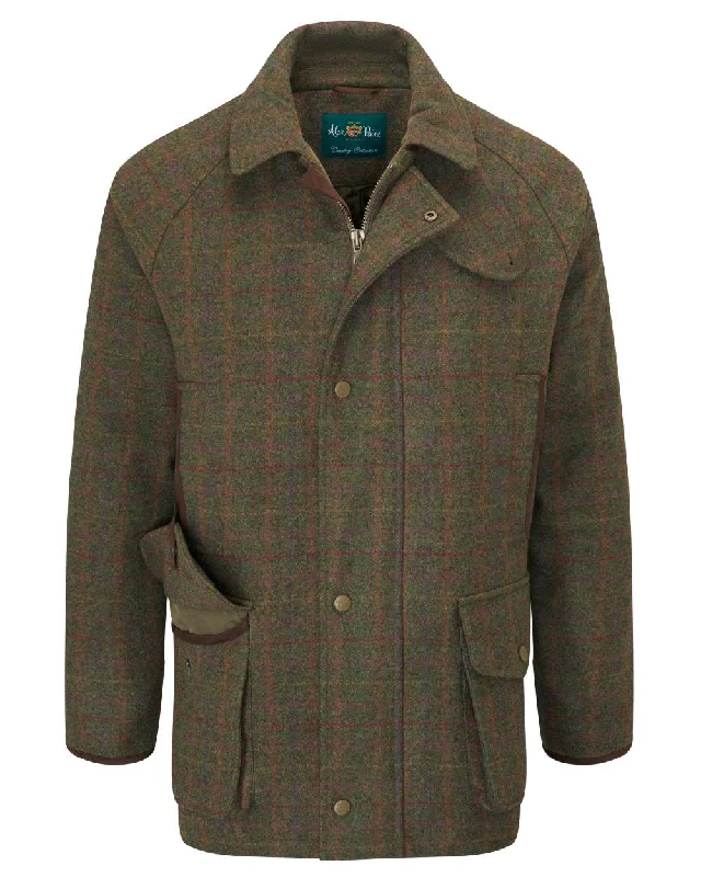 Performance - driven men jackets with breathable fabric for sports Men coats with a stand - up collar for a sleek and modern look Alan Paine Surrey Waterproof Tweed Coat Performance - driven men jackets with breathable fabric for sports Men coats with a stand - up collar for a sleek and modern look Alan Paine Surrey Waterproof Tweed Coat