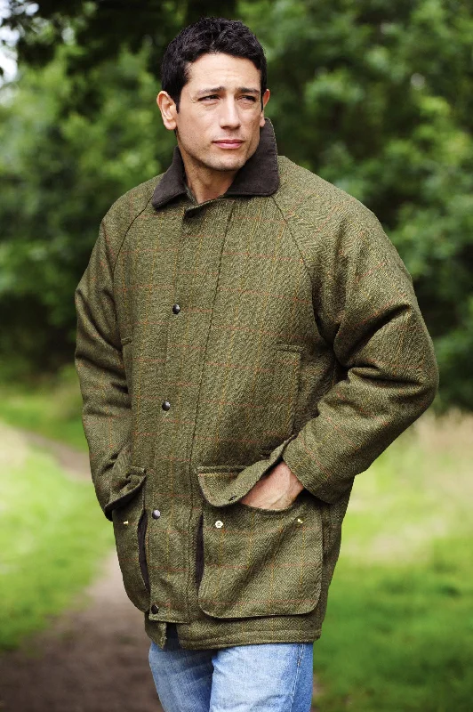 Stretch - fabric men jackets for unrestricted movement during workouts Men coats with a quick - drying feature for active lifestyles Bronte Tweed Shooting Jacket Stretch - fabric men jackets for unrestricted movement during workouts Men coats with a quick - drying feature for active lifestyles Bronte Tweed Shooting Jacket