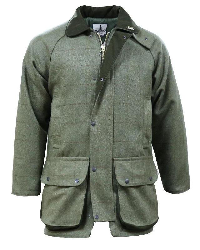 Lightweight men jackets made from recycled nylon for eco - friendly travel Men coats with a contrasting trim for a fashion - forward aesthetic Bronte Derby Tweed Shooting Jacket Lightweight men jackets made from recycled nylon for eco - friendly travel Men coats with a contrasting trim for a fashion - forward aesthetic Bronte Derby Tweed Shooting Jacket