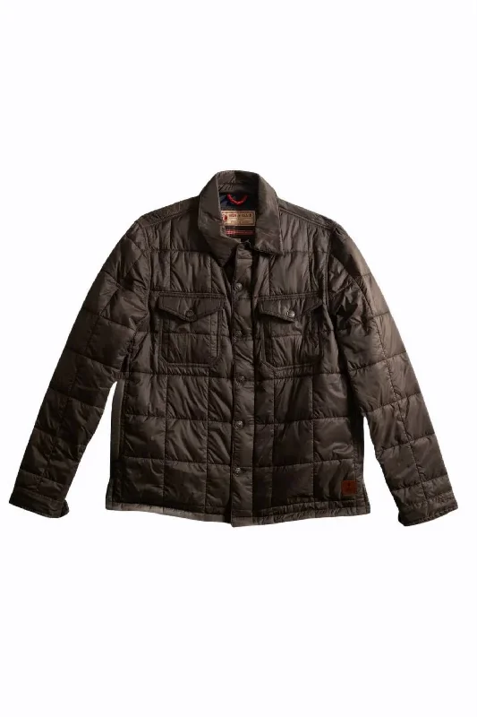 Plus - size men jackets with adjustable drawstrings for a comfortable fit Men coats with a wind - resistant outer layer for blustery weather Men's Rogue Jacket In Brown Plus - size men jackets with adjustable drawstrings for a comfortable fit Men coats with a wind - resistant outer layer for blustery weather Men's Rogue Jacket In Brown
