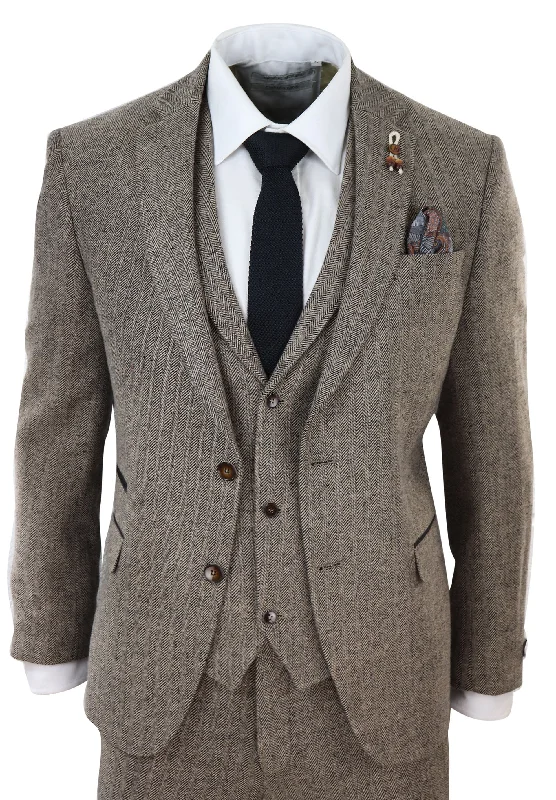 Performance - driven men jackets with breathable fabric for sports Men coats with a stand - up collar for a sleek and modern look 3 Piece Herringbone Suit 281 Performance - driven men jackets with breathable fabric for sports Men coats with a stand - up collar for a sleek and modern look 3 Piece Herringbone Suit 281