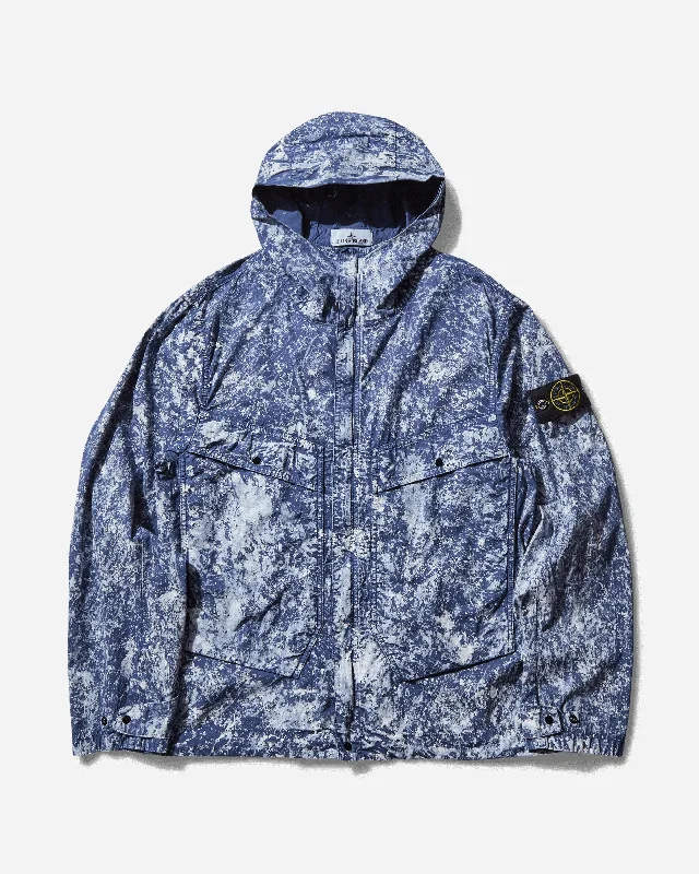 Embroidered men jackets with intricate floral designs for a unique aesthetic Men coats with a soft fleece interior for extra warmth and comfort Men's Pigment on Tela Paracadute Stretch-TC Jacket Blue Marine Embroidered men jackets with intricate floral designs for a unique aesthetic Men coats with a soft fleece interior for extra warmth and comfort Men's Pigment on Tela Paracadute Stretch-TC Jacket Blue Marine