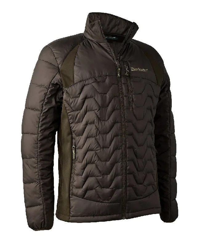Embroidered men jackets with intricate floral designs for a unique aesthetic Men coats with a soft fleece interior for extra warmth and comfort Deerhunter Excape Quilted Jacket Embroidered men jackets with intricate floral designs for a unique aesthetic Men coats with a soft fleece interior for extra warmth and comfort Deerhunter Excape Quilted Jacket