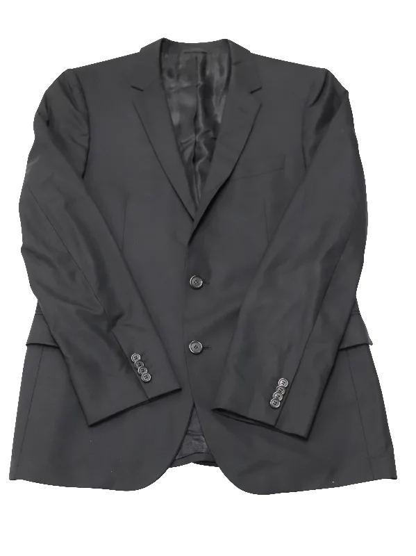 Hooded men jackets with a detachable faux - fur trim for added warmth Men coats with a quilted pattern for added texture and warmth Hugo Boss Single-Breasted Blazer in Black Wool Hooded men jackets with a detachable faux - fur trim for added warmth Men coats with a quilted pattern for added texture and warmth Hugo Boss Single-Breasted Blazer in Black Wool