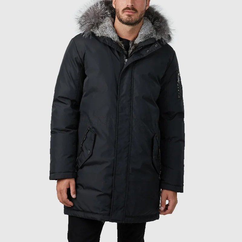 Stretch - fabric men jackets for unrestricted movement during workouts Men coats with a quick - drying feature for active lifestyles Pajar Men's Mick Luxury Parka with Rabb it Lined Split Hood Stretch - fabric men jackets for unrestricted movement during workouts Men coats with a quick - drying feature for active lifestyles Pajar Men's Mick Luxury Parka with Rabb it Lined Split Hood