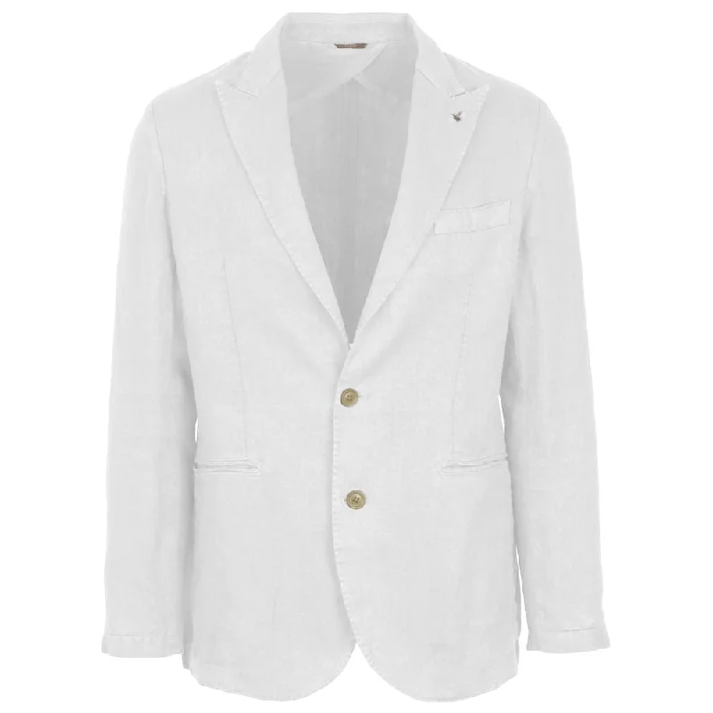 Hooded men jackets with a detachable faux - fur trim for added warmth Men coats with a quilted pattern for added texture and warmth AT.P.CO Linen Men's Blazer Hooded men jackets with a detachable faux - fur trim for added warmth Men coats with a quilted pattern for added texture and warmth AT.P.CO Linen Men's Blazer