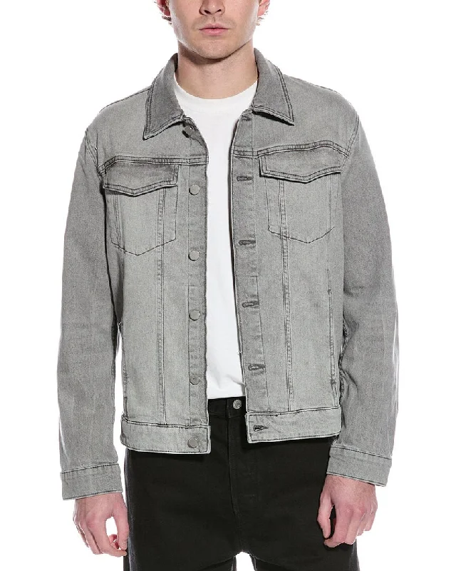 Lightweight men jackets made from recycled nylon for eco - friendly travel Men coats with a contrasting trim for a fashion - forward aesthetic DL1961 Vaughn Denim Jacket Lightweight men jackets made from recycled nylon for eco - friendly travel Men coats with a contrasting trim for a fashion - forward aesthetic DL1961 Vaughn Denim Jacket