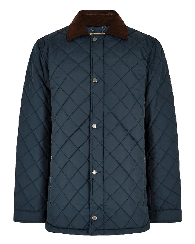 Corduroy men jackets in earthy tones for a rustic charm Men coats with a water - resistant finish for light rain and splashes Dubarry Mountusher Quilted Jacket Corduroy men jackets in earthy tones for a rustic charm Men coats with a water - resistant finish for light rain and splashes Dubarry Mountusher Quilted Jacket