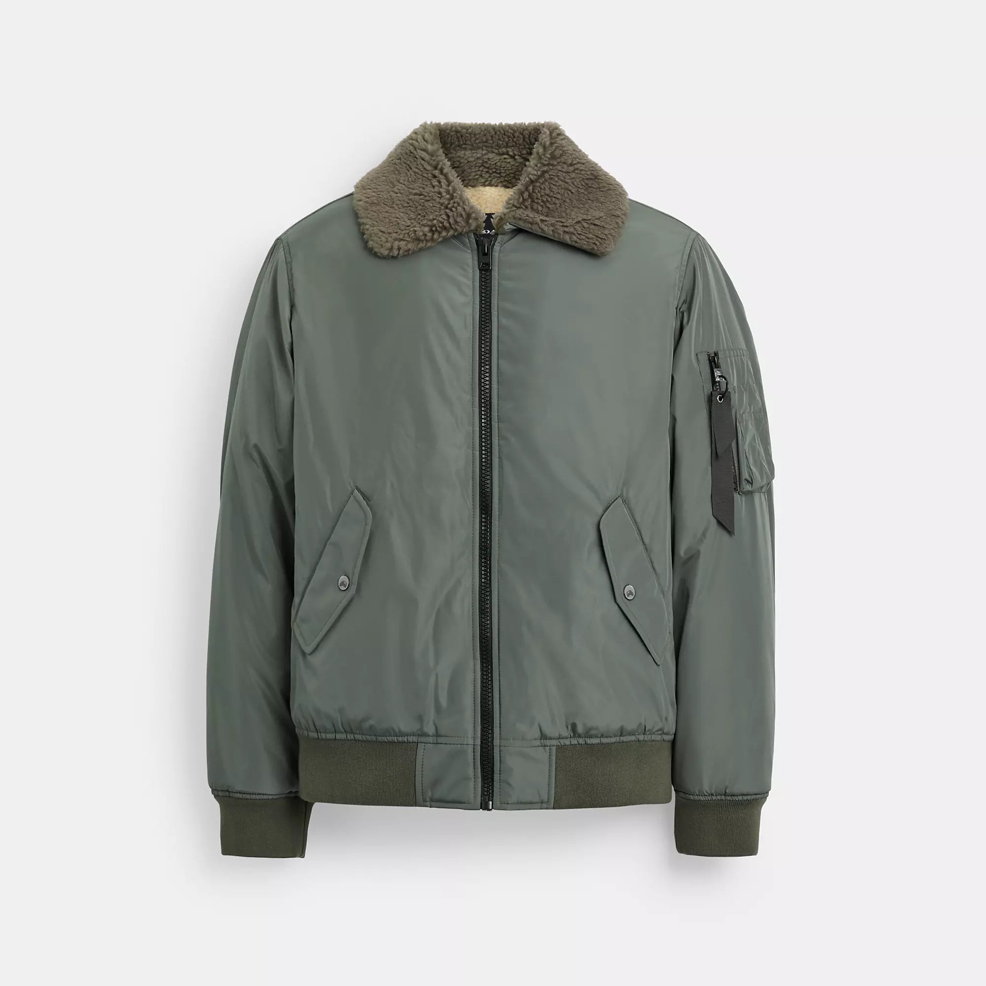 Down - filled men jackets in bright colors for winter fashion Waterproof men coats with taped seams for heavy rain and snow days Coach Outlet Sherpa Ma 1 Jacket Down - filled men jackets in bright colors for winter fashion Waterproof men coats with taped seams for heavy rain and snow days Coach Outlet Sherpa Ma 1 Jacket