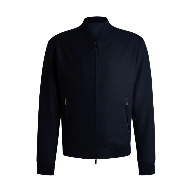 Performance - driven men jackets with breathable fabric for sports Men coats with a stand - up collar for a sleek and modern look Slim-fit jacket with two-way front zip Performance - driven men jackets with breathable fabric for sports Men coats with a stand - up collar for a sleek and modern look Slim-fit jacket with two-way front zip