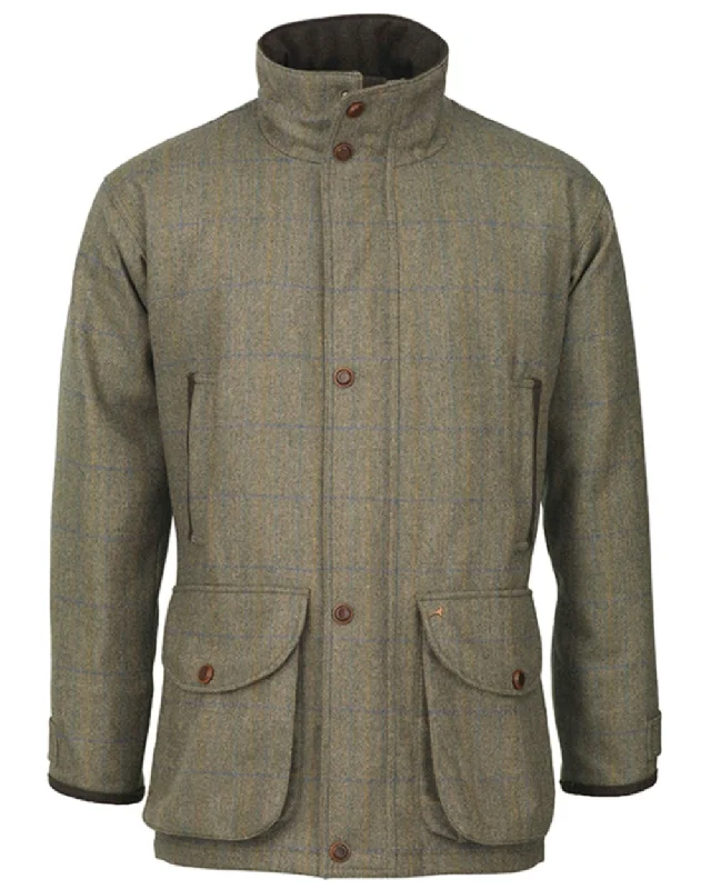 Corduroy men jackets in earthy tones for a rustic charm Men coats with a water - resistant finish for light rain and splashes Laksen Laird Tweed Wingfield Coat with CTX Corduroy men jackets in earthy tones for a rustic charm Men coats with a water - resistant finish for light rain and splashes Laksen Laird Tweed Wingfield Coat with CTX