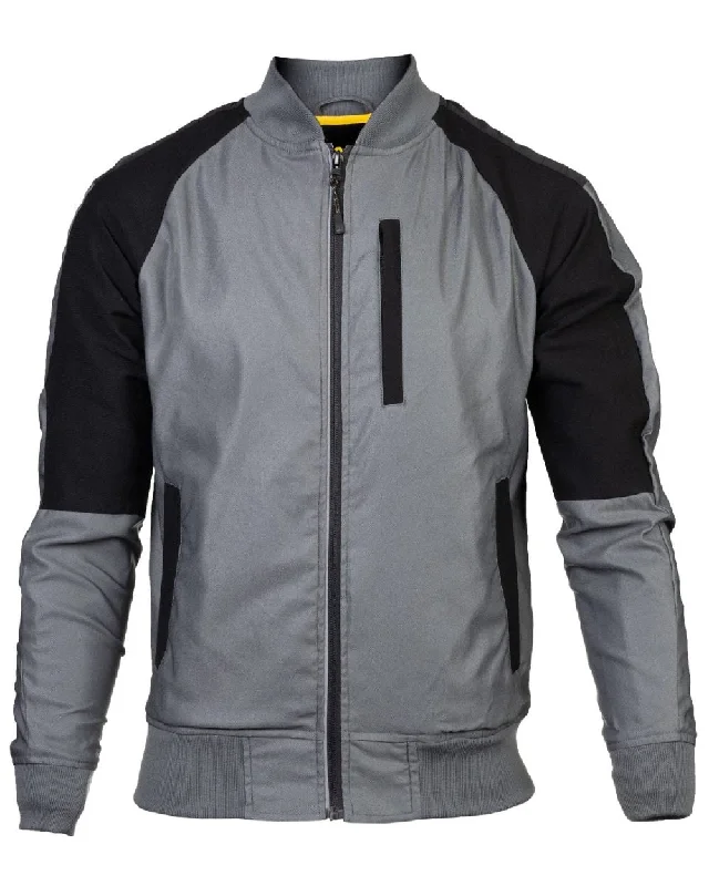 Slim - fit leather men jackets with a distressed finish for a rugged look Stylish men coats with a double - breasted design for a formal look Caterpillar Trades Bomber Jacket Slim - fit leather men jackets with a distressed finish for a rugged look Stylish men coats with a double - breasted design for a formal look Caterpillar Trades Bomber Jacket
