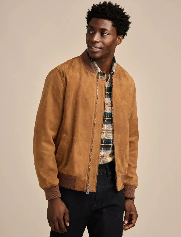 Men jackets with a zip - off sleeves to convert to a vest Camouflage men coats for outdoor enthusiasts and hunters Lucky Brand Men's Suede Bomber Jacket Men jackets with a zip - off sleeves to convert to a vest Camouflage men coats for outdoor enthusiasts and hunters Lucky Brand Men's Suede Bomber Jacket