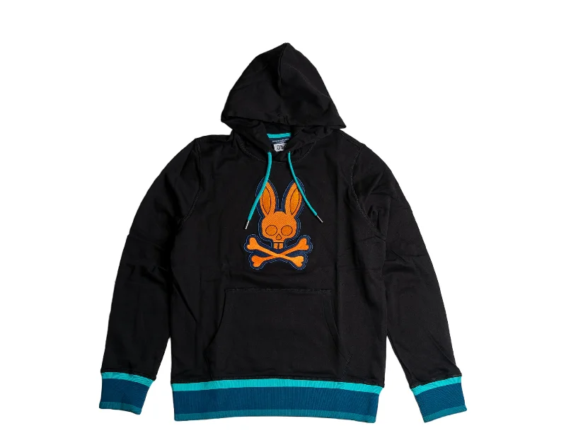 Plus - size men jackets with adjustable drawstrings for a comfortable fit Men coats with a wind - resistant outer layer for blustery weather Psycho Bunny Corby Twill Logo Black Hoodie B6H210Q1FT-BLK Plus - size men jackets with adjustable drawstrings for a comfortable fit Men coats with a wind - resistant outer layer for blustery weather Psycho Bunny Corby Twill Logo Black Hoodie B6H210Q1FT-BLK
