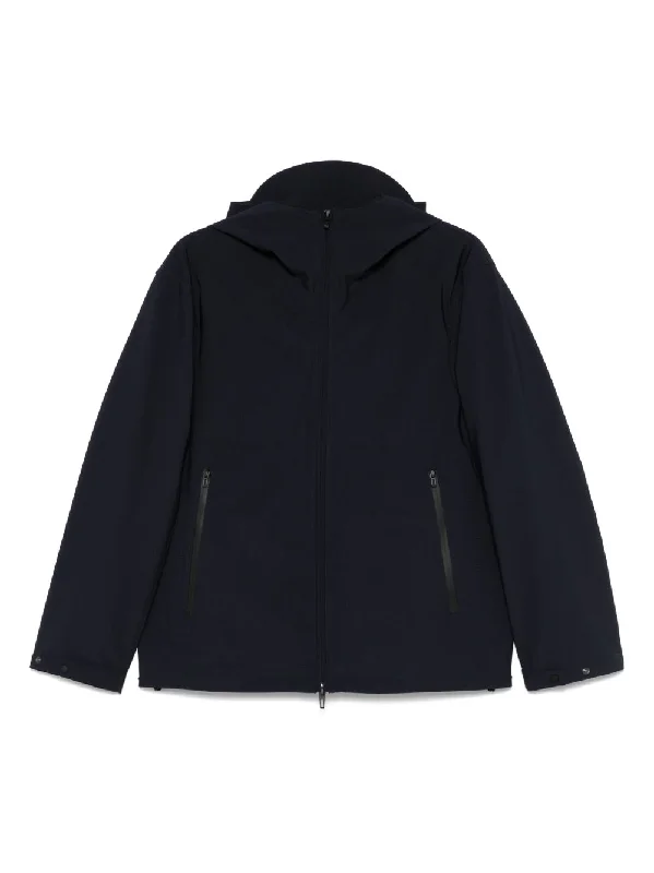 Stretch - fabric men jackets for unrestricted movement during workouts Men coats with a quick - drying feature for active lifestyles Emporio Armani Men's Capsule Coats blue Stretch - fabric men jackets for unrestricted movement during workouts Men coats with a quick - drying feature for active lifestyles Emporio Armani Men's Capsule Coats blue