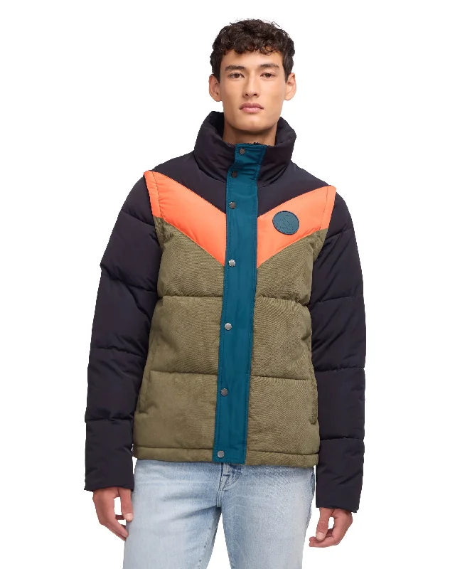 Men jackets with a zip - off sleeves to convert to a vest Camouflage men coats for outdoor enthusiasts and hunters Scotch & Soda Men's Nelleke Mixed Media Puffer With Removable Sleeves Men jackets with a zip - off sleeves to convert to a vest Camouflage men coats for outdoor enthusiasts and hunters Scotch & Soda Men's Nelleke Mixed Media Puffer With Removable Sleeves