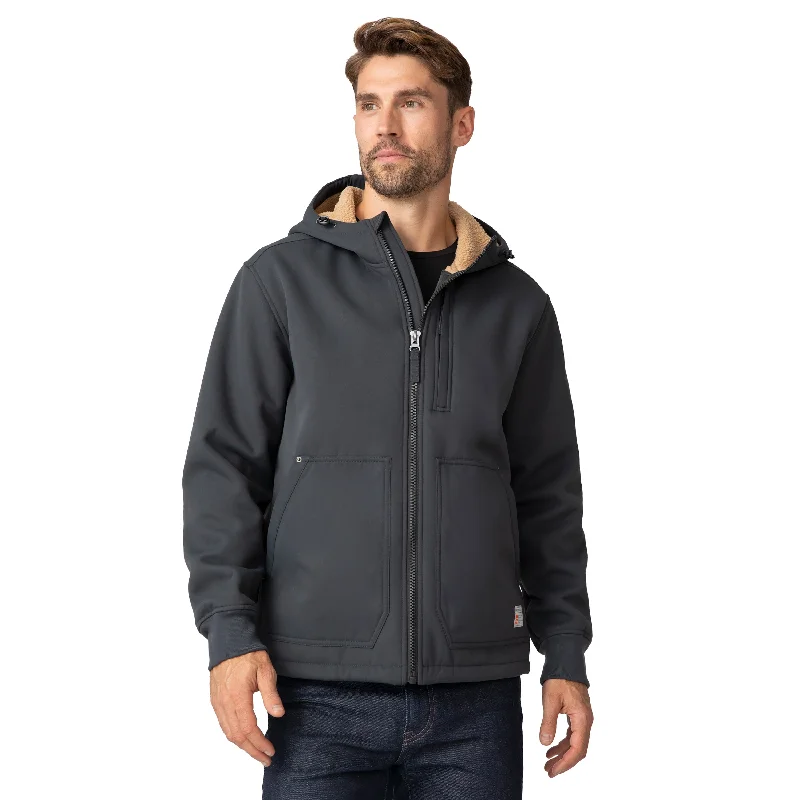 Bomber men jackets with ribbed cuffs for a classic 80s style Slim - fit men coats in navy blue for a classic and sophisticated appearance Free Country Men's Wind River Burly Canvas Softshell Jacket Bomber men jackets with ribbed cuffs for a classic 80s style Slim - fit men coats in navy blue for a classic and sophisticated appearance Free Country Men's Wind River Burly Canvas Softshell Jacket