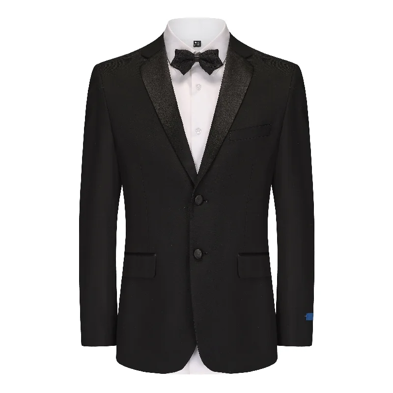 Slim - fit leather men jackets with a distressed finish for a rugged look Stylish men coats with a double - breasted design for a formal look Gino Vitale 2-Piece Notch Lapel Tuxedo