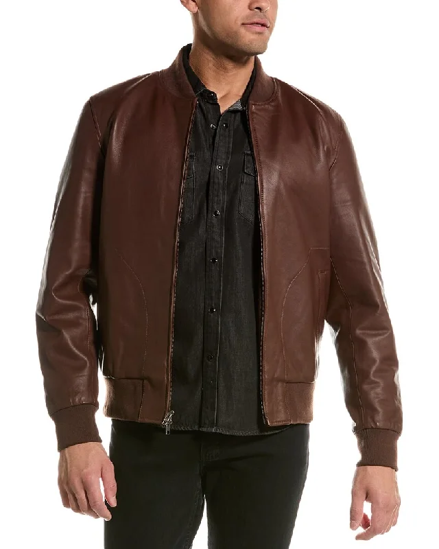 Stretch - fabric men jackets for unrestricted movement during workouts Men coats with a quick - drying feature for active lifestyles Slate & Stone Padded Leather Bomber Jacket Stretch - fabric men jackets for unrestricted movement during workouts Men coats with a quick - drying feature for active lifestyles Slate & Stone Padded Leather Bomber Jacket