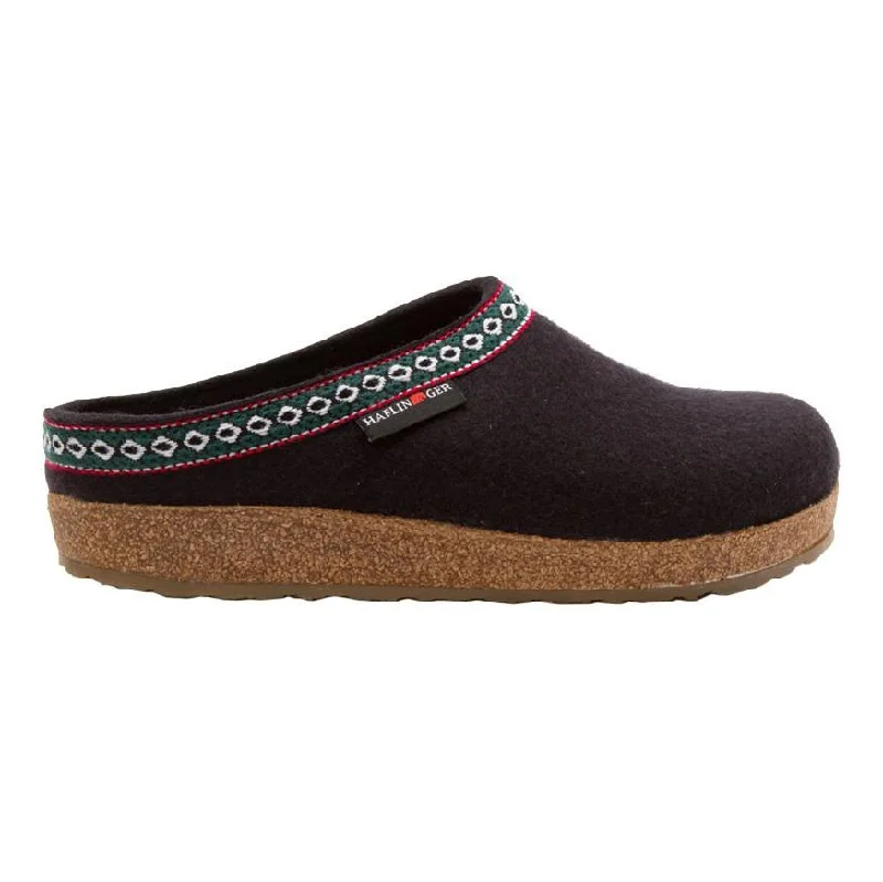 Haflinger Women's GZ 15 Black Wool