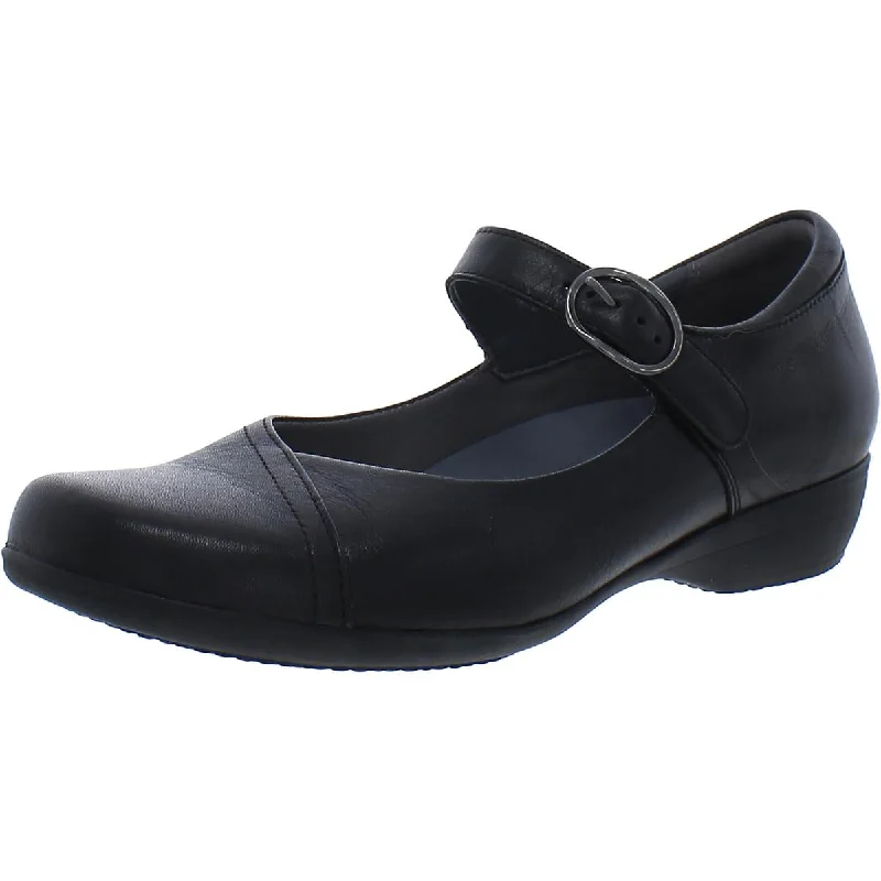 Dansko Womens Fawna Leather Casual Mary Janes