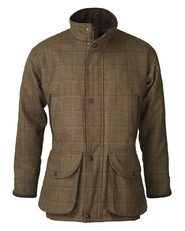 Embroidered men jackets with intricate floral designs for a unique aesthetic Men coats with a soft fleece interior for extra warmth and comfort Laksen Woolston Tweed Wingfield CTX Coat Embroidered men jackets with intricate floral designs for a unique aesthetic Men coats with a soft fleece interior for extra warmth and comfort Laksen Woolston Tweed Wingfield CTX Coat