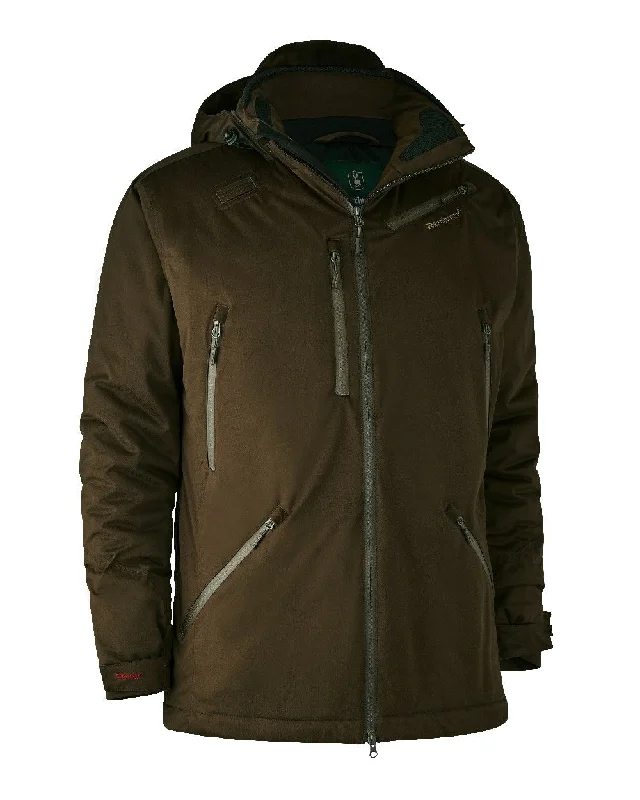 Corduroy men jackets in earthy tones for a rustic charm Men coats with a water - resistant finish for light rain and splashes Deerhunter Excape Waterproof Winter Jacket Corduroy men jackets in earthy tones for a rustic charm Men coats with a water - resistant finish for light rain and splashes Deerhunter Excape Waterproof Winter Jacket