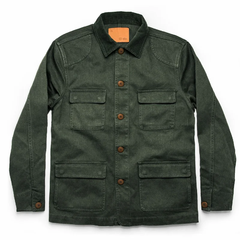 Men jackets with a zip - off sleeves to convert to a vest Camouflage men coats for outdoor enthusiasts and hunters The Project Jacket in Olive Boss Duck Men jackets with a zip - off sleeves to convert to a vest Camouflage men coats for outdoor enthusiasts and hunters The Project Jacket in Olive Boss Duck
