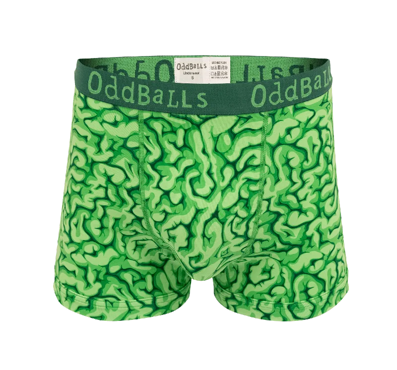 Men's zip - pocket canvas shorts for added functionality during travel Brains - Mens Boxer Shorts Men's zip - pocket canvas shorts for added functionality during travel Brains - Mens Boxer Shorts