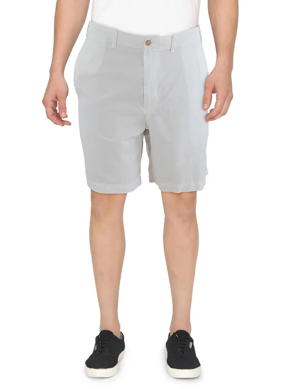 Men's wide - leg linen blend shorts for a relaxed beachside vibe Mens 8" Inseam Linen Blend Casual Shorts Men's wide - leg linen blend shorts for a relaxed beachside vibe Mens 8" Inseam Linen Blend Casual Shorts