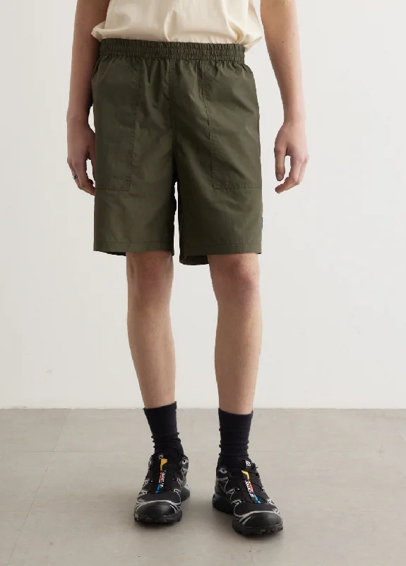 Men's checkered pattern wool shorts for a stylish winter layering option    Rec Shorts