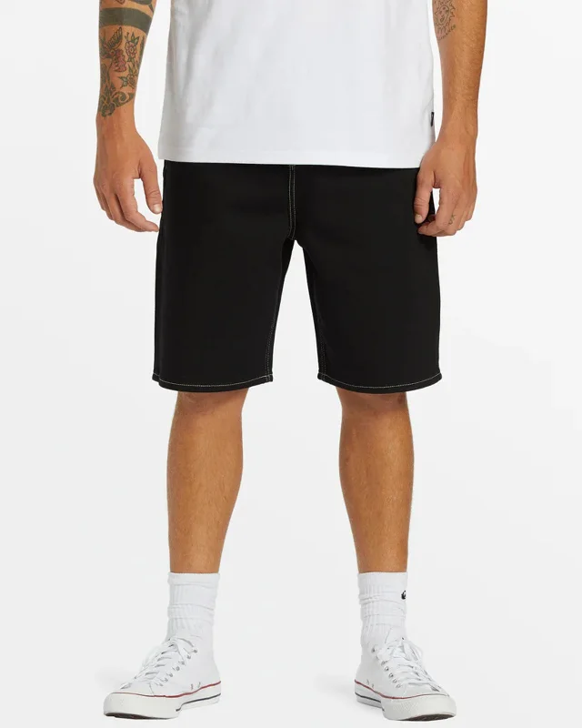 Men's denim shorts with a high - low hem for a modern, asymmetric style Saturn Baggy Denim Shorts Men's denim shorts with a high - low hem for a modern, asymmetric style Saturn Baggy Denim Shorts