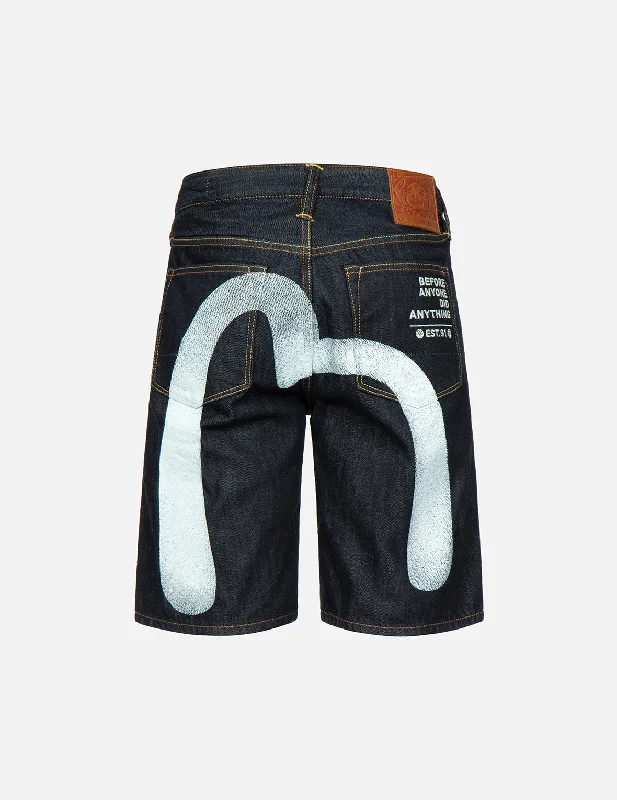 Men's denim shorts for outdoor sports like hiking and cycling Seagull Daicock Print Denim Shorts Men's denim shorts for outdoor sports like hiking and cycling Seagull Daicock Print Denim Shorts