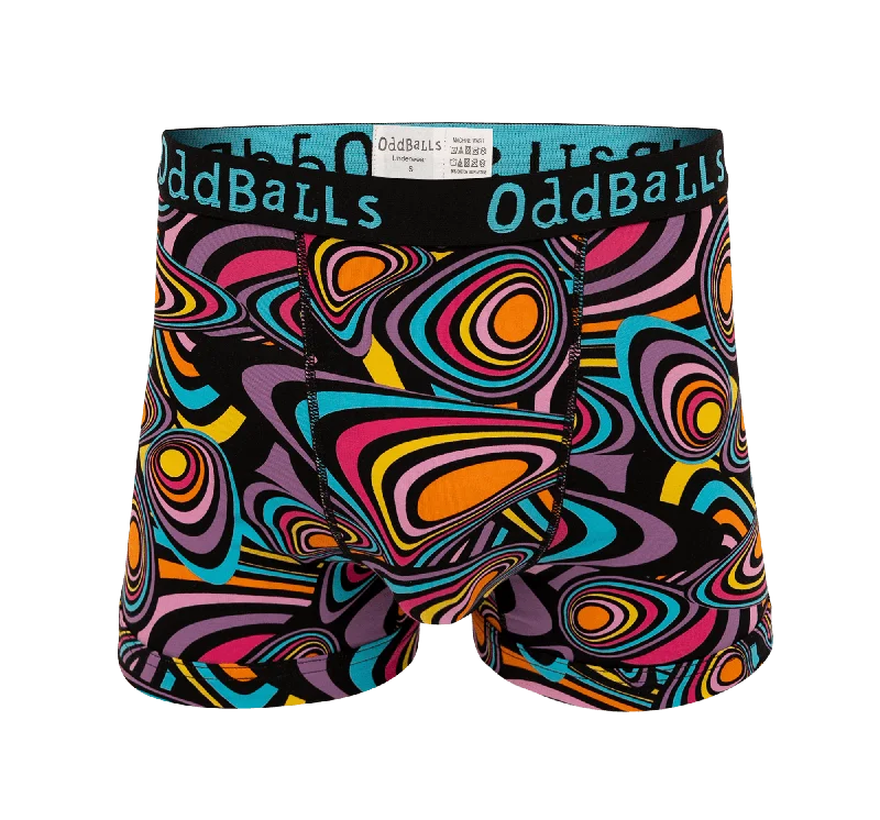 Men's distressed cotton shorts for a bohemian - inspired style UFO - Mens Boxer Shorts Men's distressed cotton shorts for a bohemian - inspired style UFO - Mens Boxer Shorts