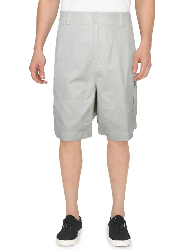 Men's ripped denim shorts for a trendy streetwear aesthetic Big & Tall Gellar Mens Utility Cotton Cargo Shorts Men's ripped denim shorts for a trendy streetwear aesthetic Big & Tall Gellar Mens Utility Cotton Cargo Shorts