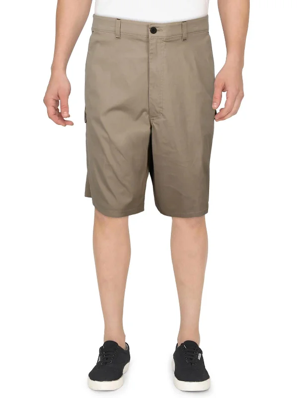 Men's plaid pattern wool blend shorts for a preppy fall style    Big & Tall Mens Active Moisture Wicking Cargo Shorts
