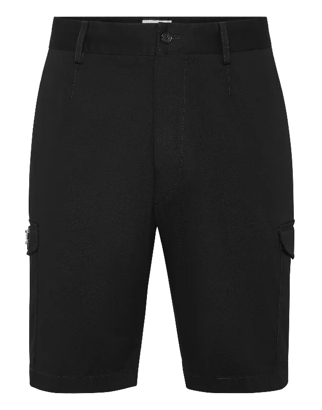 Men's checkered pattern wool shorts for a stylish winter layering option Cargo Shorts Men's checkered pattern wool shorts for a stylish winter layering option Cargo Shorts