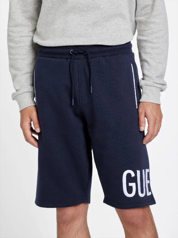 Men's distressed cotton shorts for a bohemian - inspired style Eco Harrison Knit Shorts Men's distressed cotton shorts for a bohemian - inspired style Eco Harrison Knit Shorts