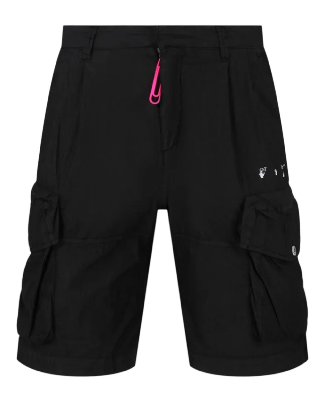 Men's neon - colored athletic shorts for high - visibility workouts Logo Utility Shorts Men's neon - colored athletic shorts for high - visibility workouts Logo Utility Shorts