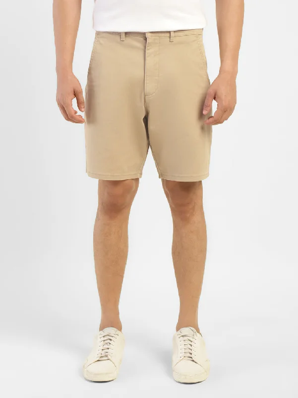 Men's breathable cotton athletic shorts for intense workouts Men's Khaki Slim Tapered Fit Shorts Men's breathable cotton athletic shorts for intense workouts Men's Khaki Slim Tapered Fit Shorts