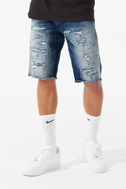 Men's denim shorts with a side - zip pocket for added convenience OG - Arlington Denim Shorts Men's denim shorts with a side - zip pocket for added convenience OG - Arlington Denim Shorts