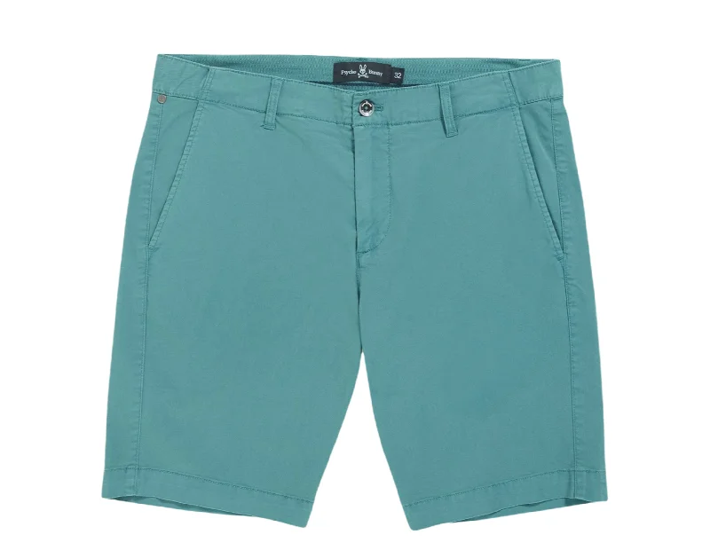 Men's neon - colored athletic shorts for high - visibility workouts Psycho Bunny Diego Harbor Blue Shorts B6R790Q1CE-HBR Men's neon - colored athletic shorts for high - visibility workouts Psycho Bunny Diego Harbor Blue Shorts B6R790Q1CE-HBR